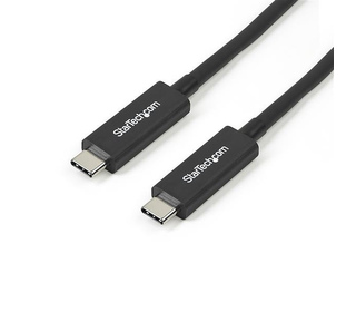 StarTech.com Câble Thunderbolt 3 (40 Gb/s) USB-C de 1 m - Compatible Thunderbolt et USB - Cordon Thunderbolt - M/M