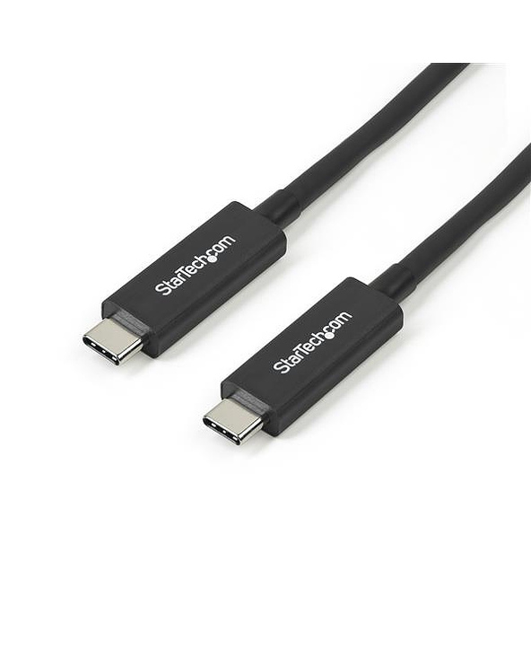 StarTech.com Câble Thunderbolt 3 (40 Gb/s) USB-C de 1 m - Compatible Thunderbolt et USB - Cordon Thunderbolt - M/M