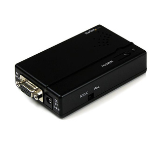 StarTech.com Convertisseur haute résolution VGA vers Composite ou S-Video.