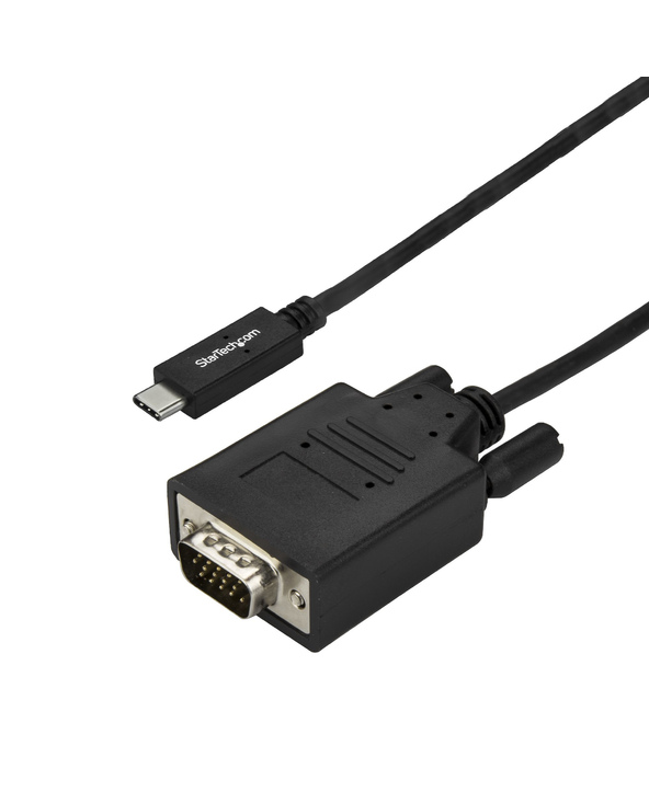 StarTech.com Adaptateur USB-C vers VGA 3m - Câble Vidéo USB Type C vers VGA - 1920x1200/1080p - Compatible Thunderbolt 3 - Conve