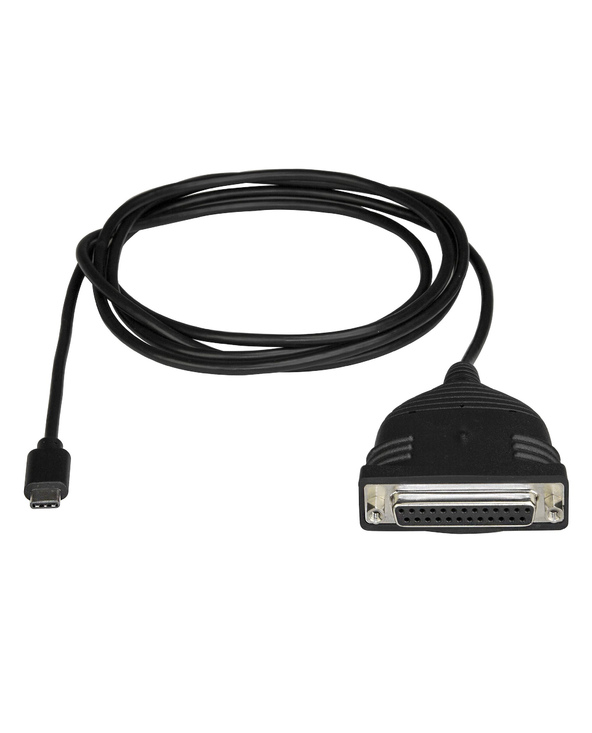 StarTech.com Câble adaptateur de 1,80m USB-C vers parallèle DB25 pour imprimante