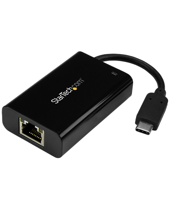 StarTech.com Adaptateur/Convertisseur USB C vers Gigabit Ethernet avec PD 2.0 - 1Gbps USB 3.1 Type C vers RJ45 LAN avec Alimenta