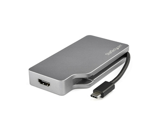 StarTech.com Adaptateur Multiport USB-C avec HDMI/VGA/Mini DisplayPort ou DVI - Convertisseur USB Type C vers HDMI 2.0 ou mDP 1.