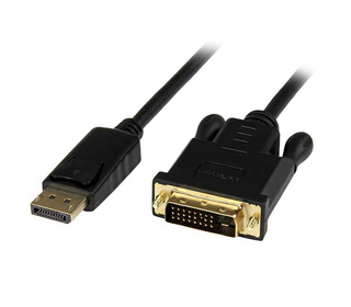 StarTech.com Câble adaptateur DisplayPort vers DVI actif de 1,8 m - Convertisseur DP vers DVI-D - 1920x1200 - Noir