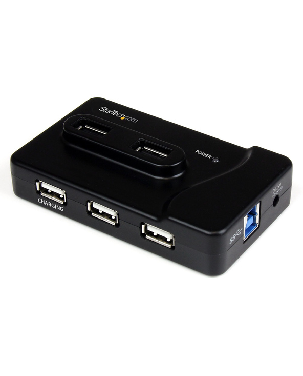 StarTech.com Hub combiné USB 3.0/2.0 6 ports avec port de charge
