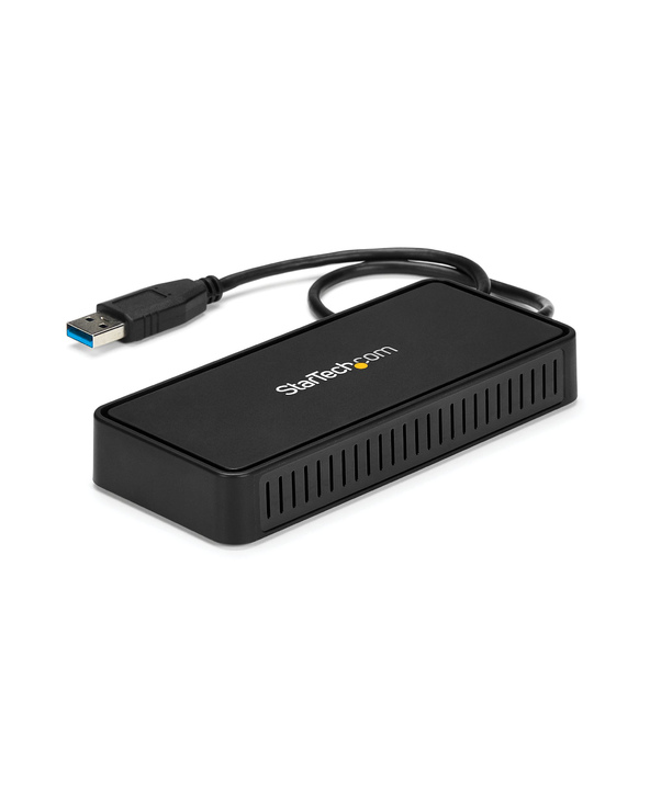 StarTech.com Mini Dock USB 3.0 - Station d'Acceuil USB-A Double Écran avec Vidéo DisplayPort 4K 60Hz & Gigabit Ethernet - Câble 