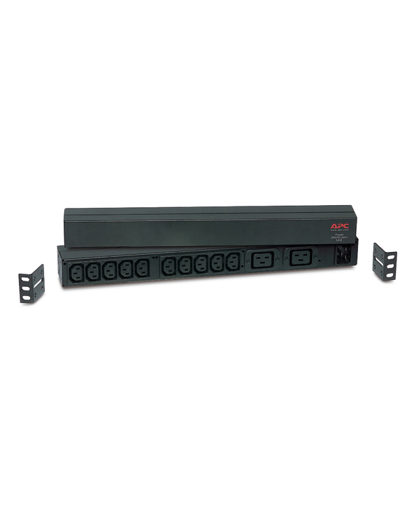APC RACK PDU BASIC 1 U 16A 230V unité de distribution d'énergie 12 sortie(s) CA 0U/1U Noir