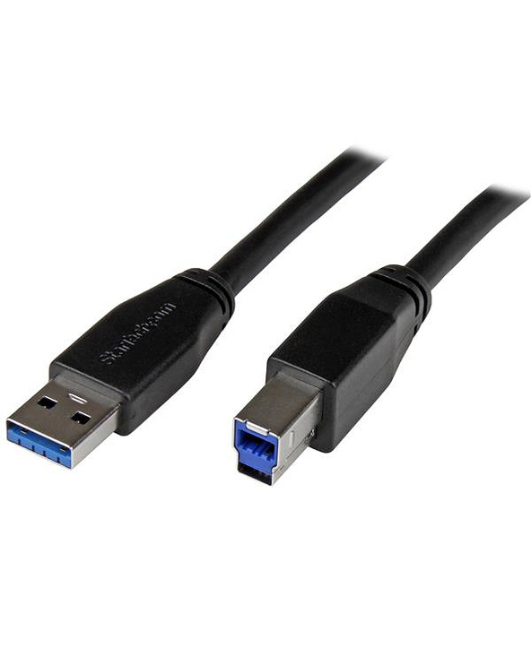 StarTech.com Câble USB 3.0 actif USB-A vers USB-B de 5 m - M/M