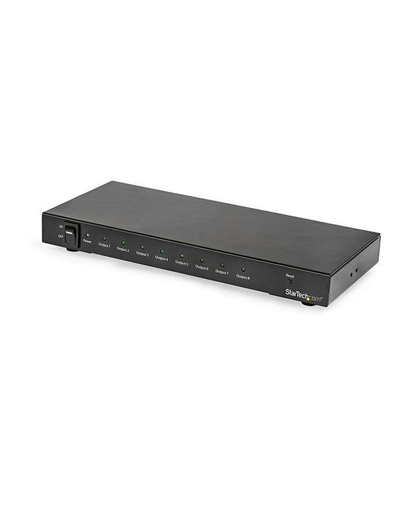 StarTech.com Splitter vidéo HDMI 4K 60 Hz à 8 ports - Répartiteur HDMI Ultra HD compatibe HDR