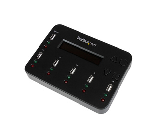 StarTech.com Duplicateur et Effaceur Autonome de 1 à 5 clés USB, Copieur de Plusieurs Clés USB, Copie Système et Fichier et Sect