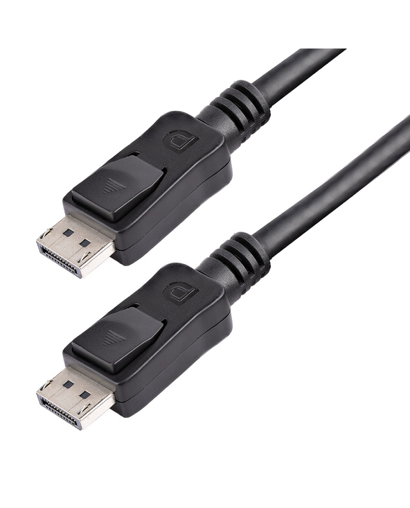 StarTech.com Câble certifié DisplayPort 1.2 de 2 m avec verrouillage - Cordon DP vers DP - M/M - DisplayPort 4K