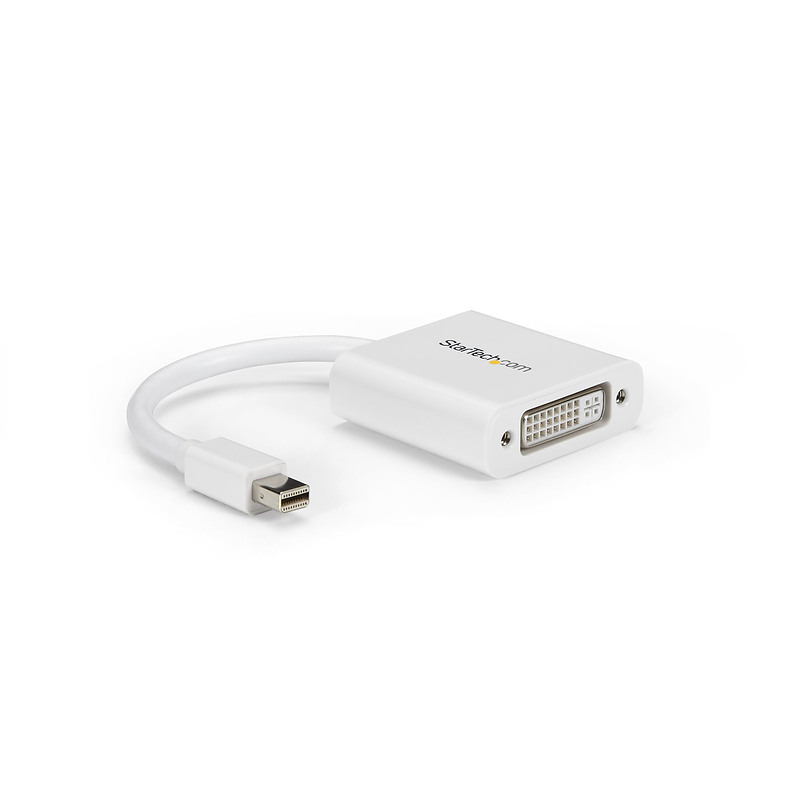 StarTech.com Adaptateur Mini DisplayPort vers DVI - Convertisseur Mini DP à DVI-D - Vidéo 1080p - mDP ou Thunderbolt 1/2 Mac/PC 