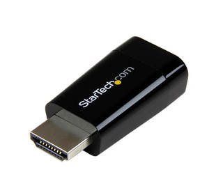 StarTech.com Adaptateur Compact HDMI vers VGA - Idéal pour Chromebook, Ultrabook et PC portable - 1920 x 1280 / 1080p