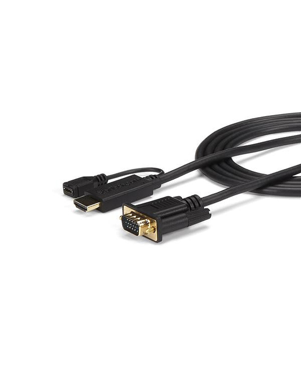 StarTech.com Câble adaptateur HDMI vers VGA de 1,8m - Convertisseur actif HDMI vers HD15 - M/M - 1920x1200 / 1080p