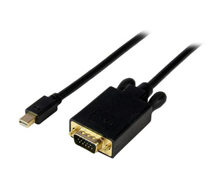 StarTech.com Adaptateur Mini DisplayPort vers VGA - Câble Display Port Mâle VGA Mâle 1920x1200 - Noir 3m