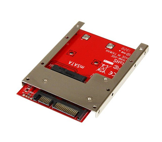 StarTech.com Adaptateur mSATA SSD vers SATA 2,5" - Carte Convertisseur mSATA SSD vers SATA 2,5"