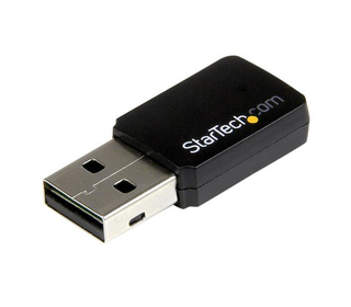 StarTech.com Mini adaptateur USB 2.0 réseau sans fil AC600 double bande - Clé USB WiFi 802.11ac 1T1R