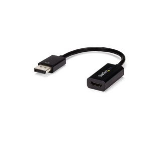 StarTech.com Adaptateur DisplayPort vers HDMI - Convertisseur Vidéo DP Actif 4K 30Hz vers HDMI - Câble d'Adaptation pour Moniteu