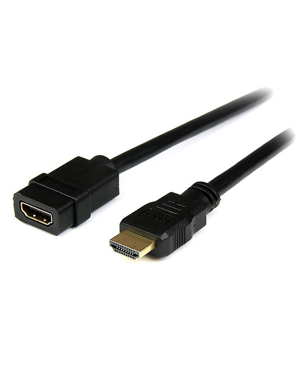 StarTech.com Rallonge HDMI 2m - Câble HDMI Mâle vers Femelle - Rallonge de Câble HDMI 4K - Câble HDMI UHD 4K 30Hz avec Ethernet 