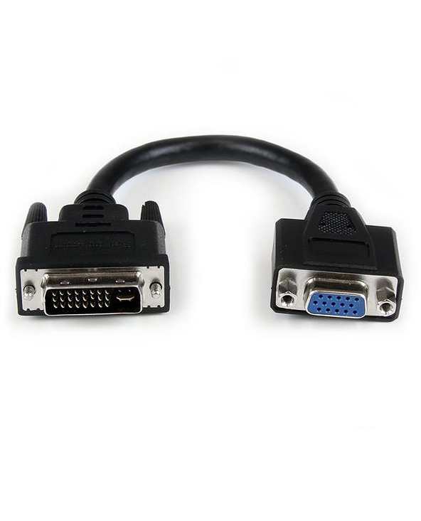 StarTech.com Câble adaptateur DVI vers VGA de 20cm - Convertisseur DVI-I vers HD15 - M/F