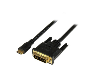 StarTech.com Câble Mini HDMI vers DVI de 2m - Câble DVI-D vers HDMI (1920x1200p) - Mini HDMI Mâle 19 Broches vers DVI-D Mâle - C