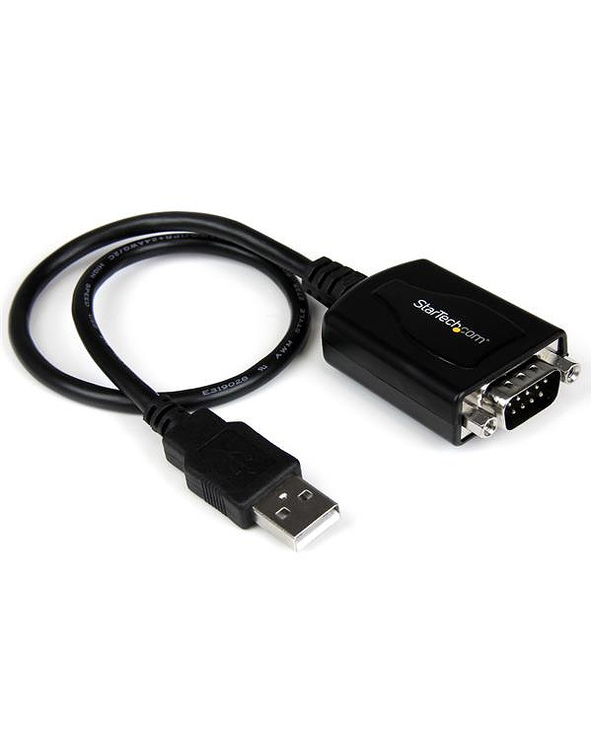 StarTech.com Câble Adaptateur de 30 cm USB vers Série DB9 RS232 - Mémorisation de Port COM