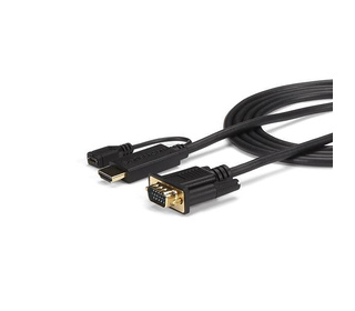 StarTech.com Câble adaptateur HDMI vers VGA de 91cm - Convertisseur actif HDMI vers HD15 - M/M - 1920x1200 / 1080p