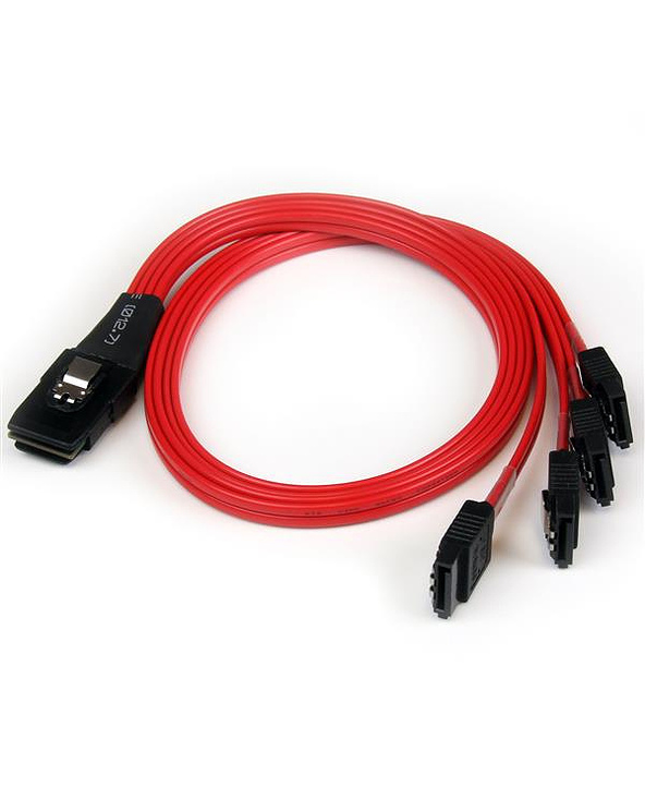 StarTech.com Câble inversé SFF-8087 vers 4 SATA 50 cm - Mini SAS interne vers SATA