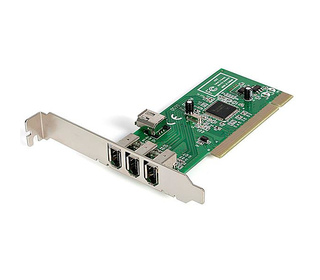 StarTech.com Carte Adaptateur PCI vers 4 Ports FireWire400 1394a 6 Broches