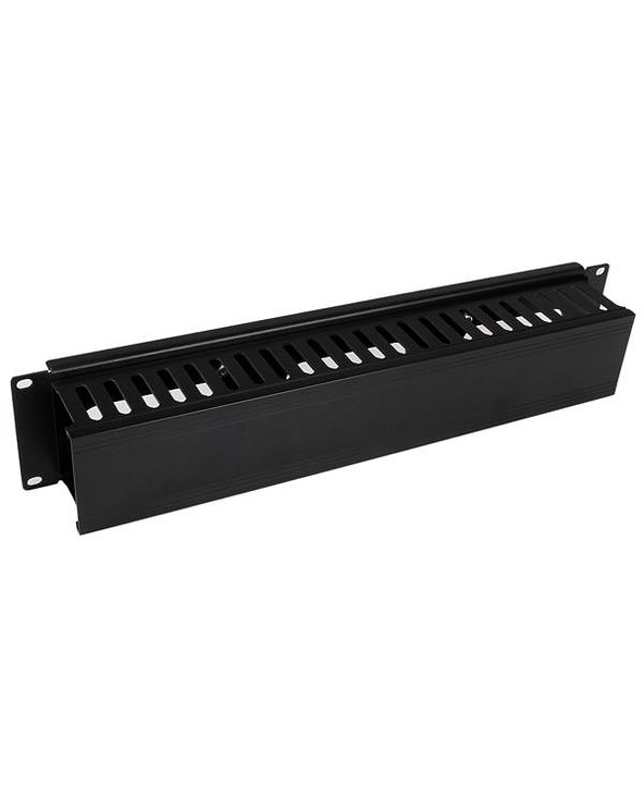 StarTech.com Panneau de gestion de câbles horizontal 2U pour rack de serveur - Guide pour câbles avec couverture