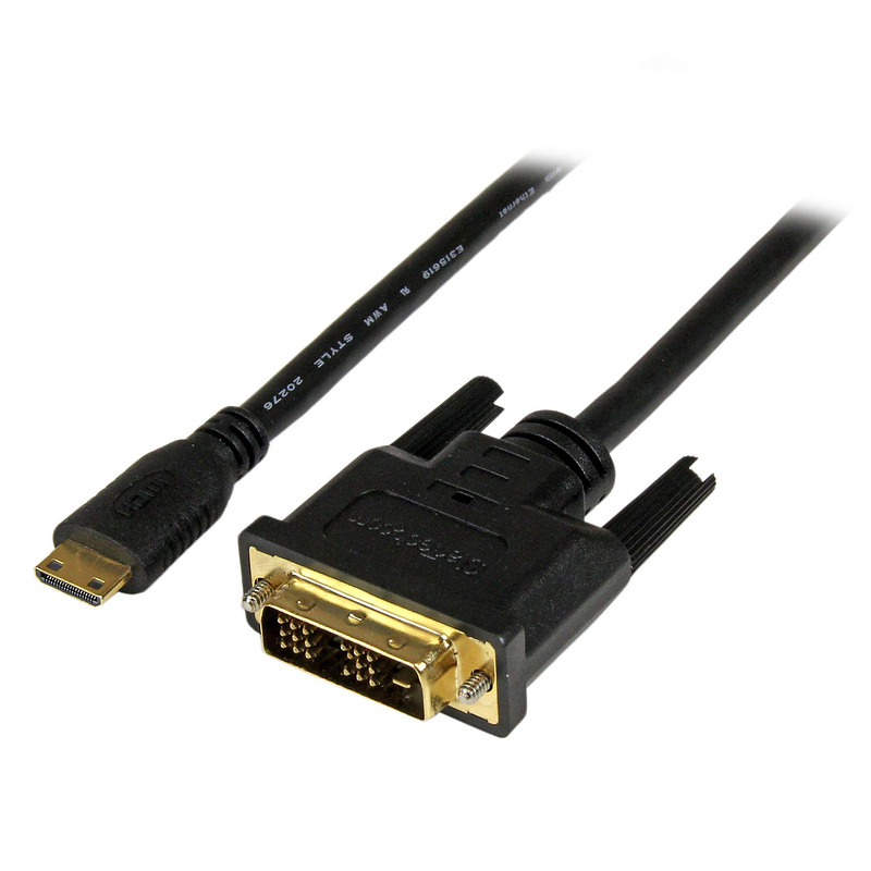 StarTech.com Câble Adaptateur Mini HDMI vers DVI-D Mâle / Mâle - 3 m
