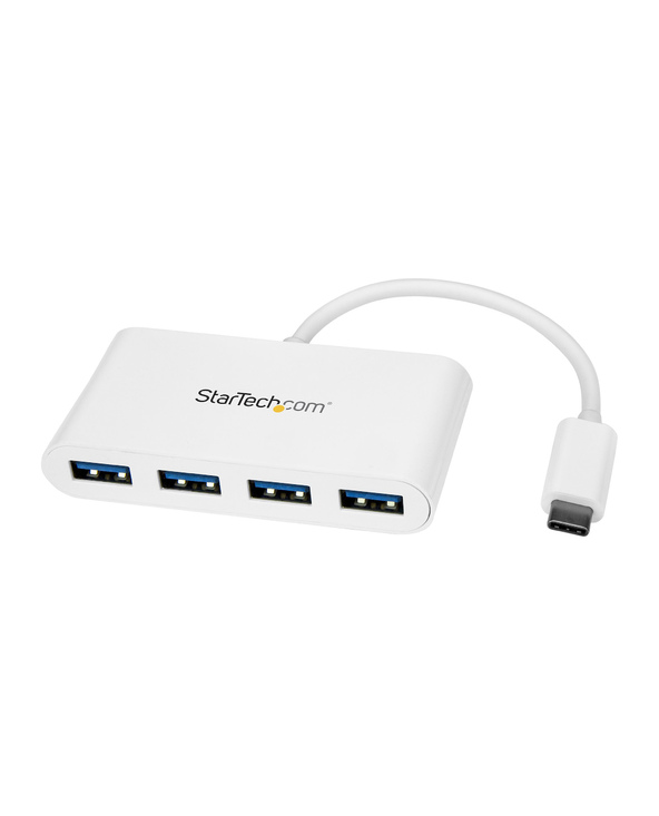 StarTech.com Hub USB-C 4 Ports USB-A (USB 3.0 SuperSpeed) - Alimenté par bus USB - Adaptateur USB-C vers USB-A - USB 3.2 Gen 1 (