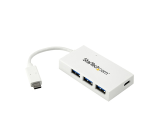 StarTech.com Hub USB-C à 4 Ports avec 1x USB-C & 3x USB-A SuperSpeed - Alimenté par Bus - Hub USB 3.0 Portable - USB 3.2 Gen 1 (