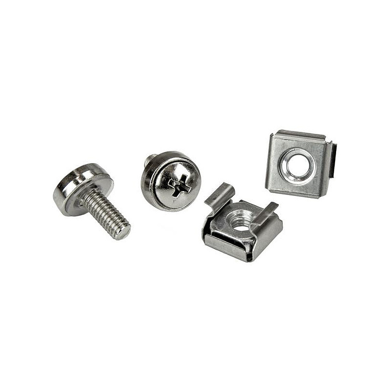 StarTech.com Vis M5 et écrous cages M5 pour rack serveur - Paquet de 20