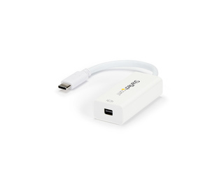 StarTech.com Adaptateur USB-C vers Mini DisplayPort - 4K 60Hz - Blanc - Adaptateur USB 3.1 Type-C vers Mini DP - La Version Mise