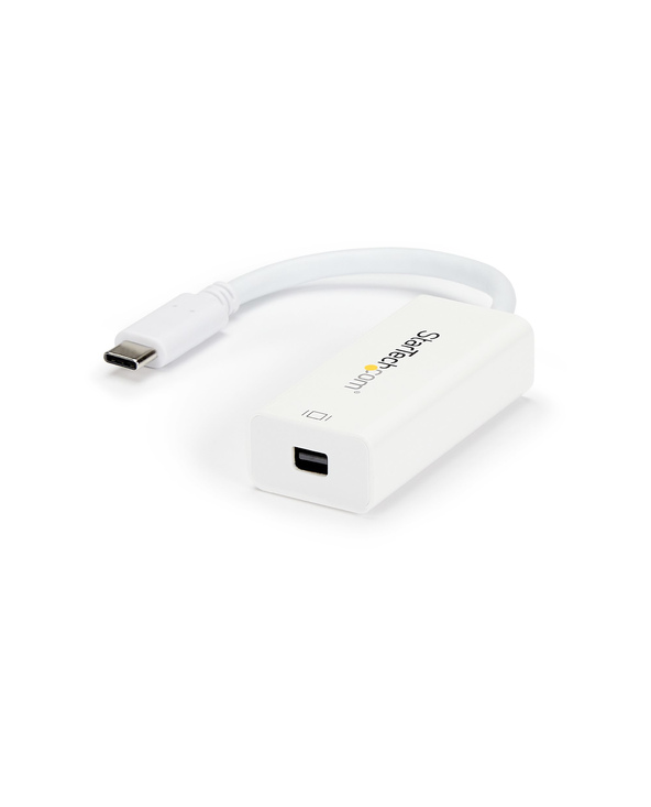 StarTech.com Adaptateur USB-C vers Mini DisplayPort - 4K 60Hz - Blanc - Adaptateur USB 3.1 Type-C vers Mini DP - La Version Mise