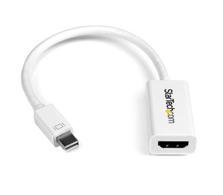 StarTech.com Adaptateur Mini DisplayPort vers HDMI - Convertisseur Vidéo Actif mDP à HDMI - 4K30Hz - Mini DP ou TB 1/2 Mac/PC ve