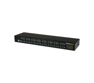 StarTech.com Hub série RS232 à 16 ports - Adaptateur USB vers 16x DB9 RS232 à montage en rack