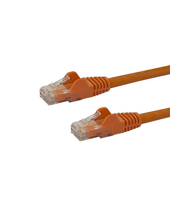 StarTech.com N6PATC10MOR câble de réseau Orange 10 m Cat6 U/UTP (UTP)