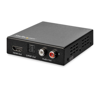 StarTech.com Extracteur audio HDMI vers RCA ou Toslink - 4K 60 Hz