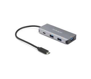 StarTech.com Hub USB-C 4 Ports - 3 Ports USB-A, 1 Port USB-C - HUB Adaptateur SuperSpeed Type C USB 3.2 Gen 2 (10Gbps) - Aliment