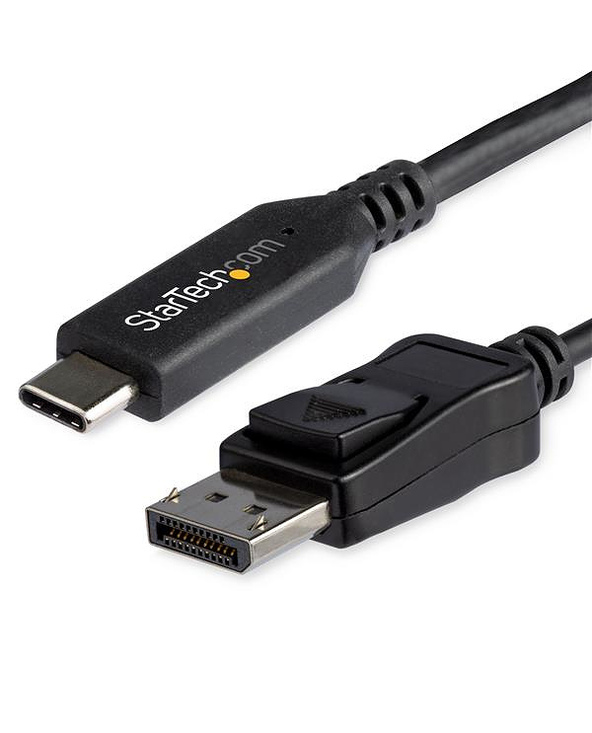 StarTech.com CDP2DP146B câble vidéo et adaptateur 1,8 m USB Type-C DisplayPort Noir