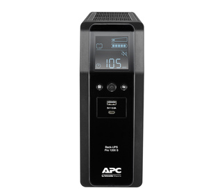 APC BACK UPS PRO BR 1200VA alimentation d'énergie non interruptible Interactivité de ligne 1,2 kVA 720 W 8 sortie(s) CA