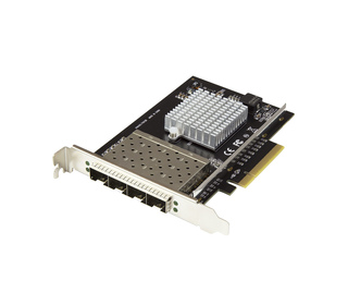 StarTech.com Carte réseau PCI Express pour serveur à 4 ports SFP+ 10 Gigabit Ethernet - Chipset Intel XL710