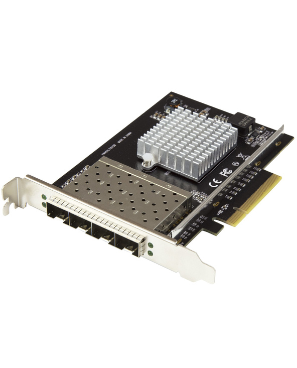 StarTech.com Carte réseau PCI Express pour serveur à 4 ports SFP+ 10 Gigabit Ethernet - Chipset Intel XL710