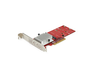 StarTech.com Adaptateur PCIe 3.0 x8 vers double SSD M.2 NVMe