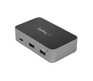 StarTech.com Hub USB-C à 4 ports - USB 3.2 Gen 2 (10Gbps) - 3 ports USB-A et 1 port USB-C - Adaptateur d'Alimentation inclu