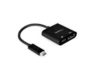 StarTech.com Adaptateur USB-C vers DisplayPort avec Power Delivery - Convertisseur Vidéo 8K 60Hz /4K 120Hz USB Type C vers DP 1.