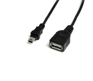 StarTech.com Câble Mini USB 2.0 de 30cm - USB A vers Mini B - F/M