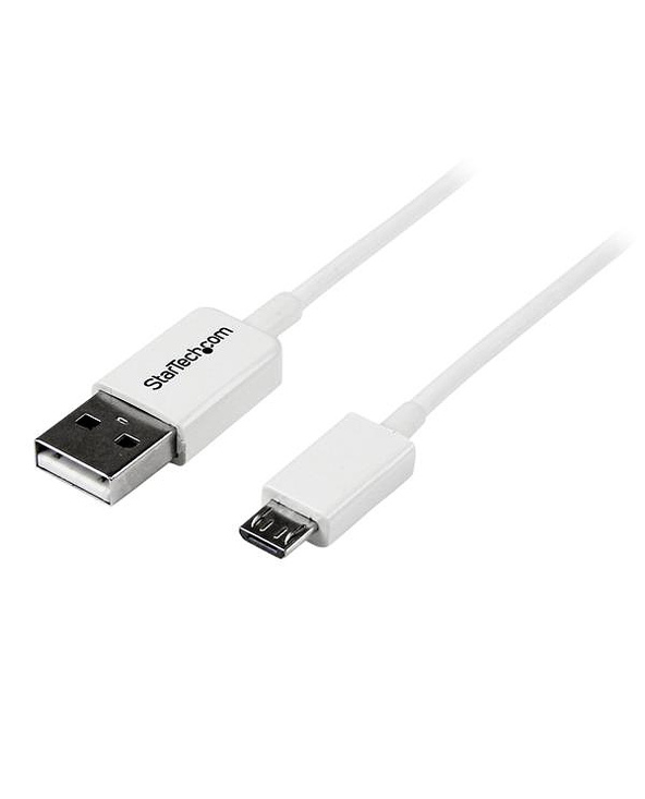 StarTech.com Câble Micro USB 2 m - A vers Micro B - Blanc